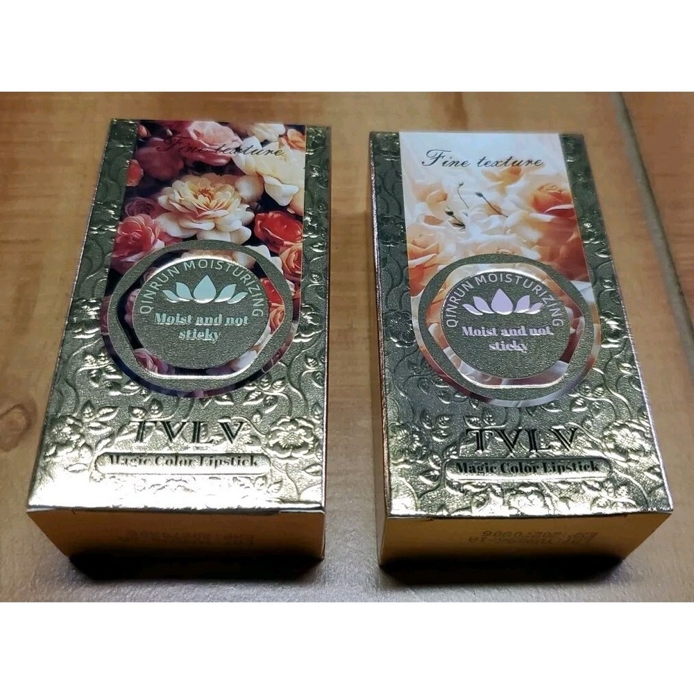 Magic Color Lipstick Rose Inside Pleasant Color Rose & Rose of the Night LOT of2 - Picture 4 of 6